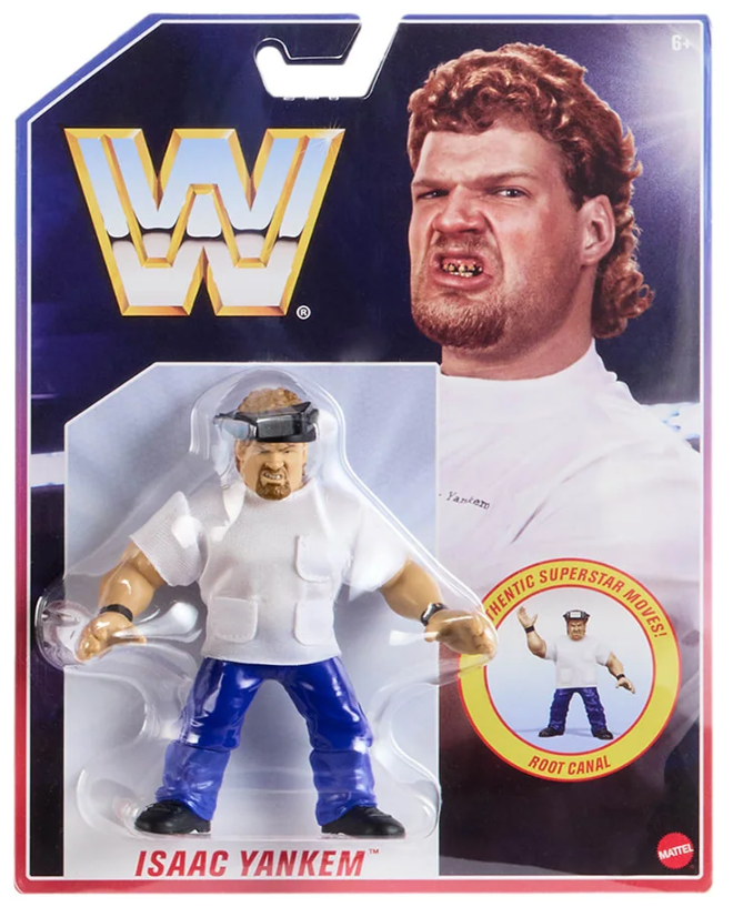 WWE Mattel Retro Wave 6 Isaac Yankem Action & Toy Figures PWcatalog