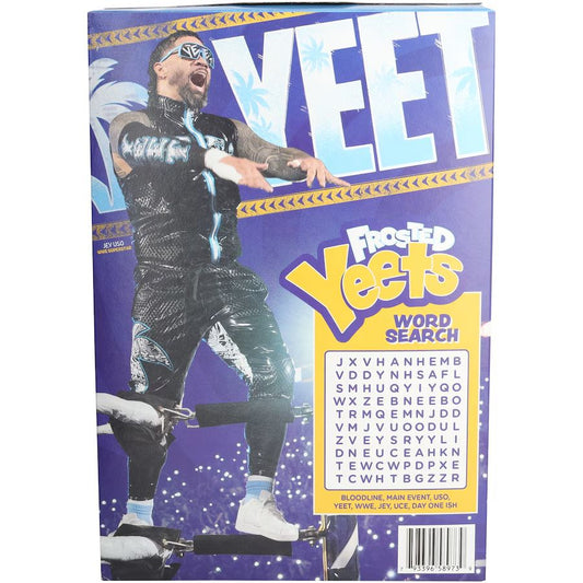 Jey Uso WWE Frosted Yeets Cereal Box PWcatalog
