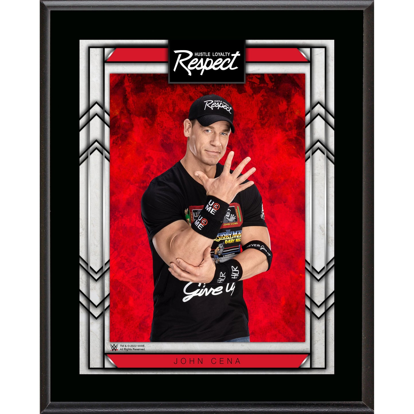 John Cena 10.5" x 13" Sublimated Plaque
