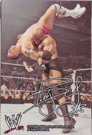Bobby Lashley 2007 WWE Ice Cream Cut-out Unilever PW Catalog