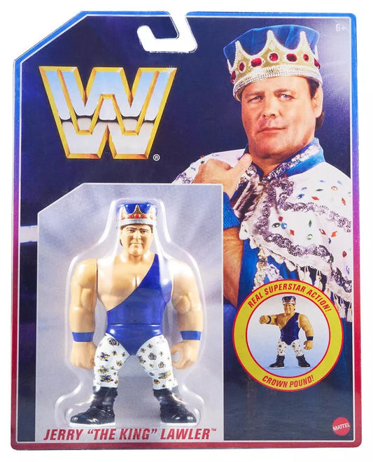 WWE Mattel Retro Wave 4 Jerry "The King" Lawler Action & Toy Figures PWcatalog