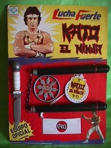 Lucha Fuerte Kato el Ninja Nunchaku toy PWcatalog