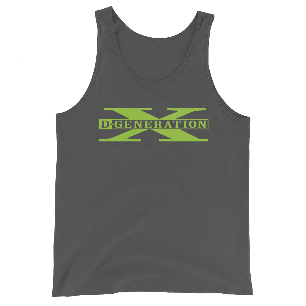 D-Generation X "Classic Logo (Green)" Tank Top