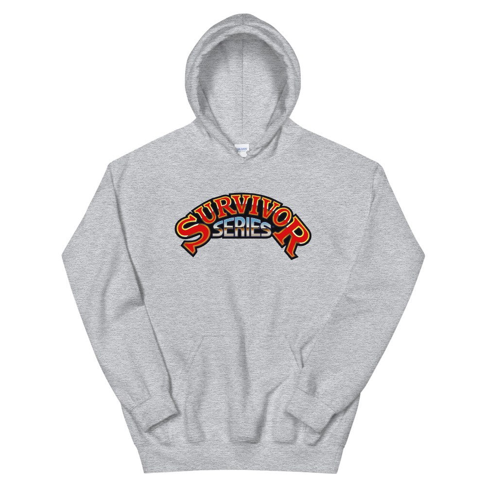 Survivor Series Old School Logo Pullover Hoodie Sweatshirt