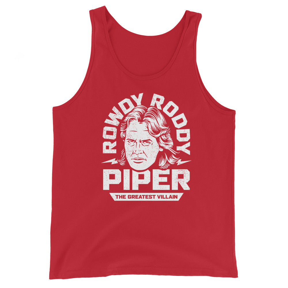 Rowdy Roddy Piper "The Greatest Villain" Tank Top - image 5
