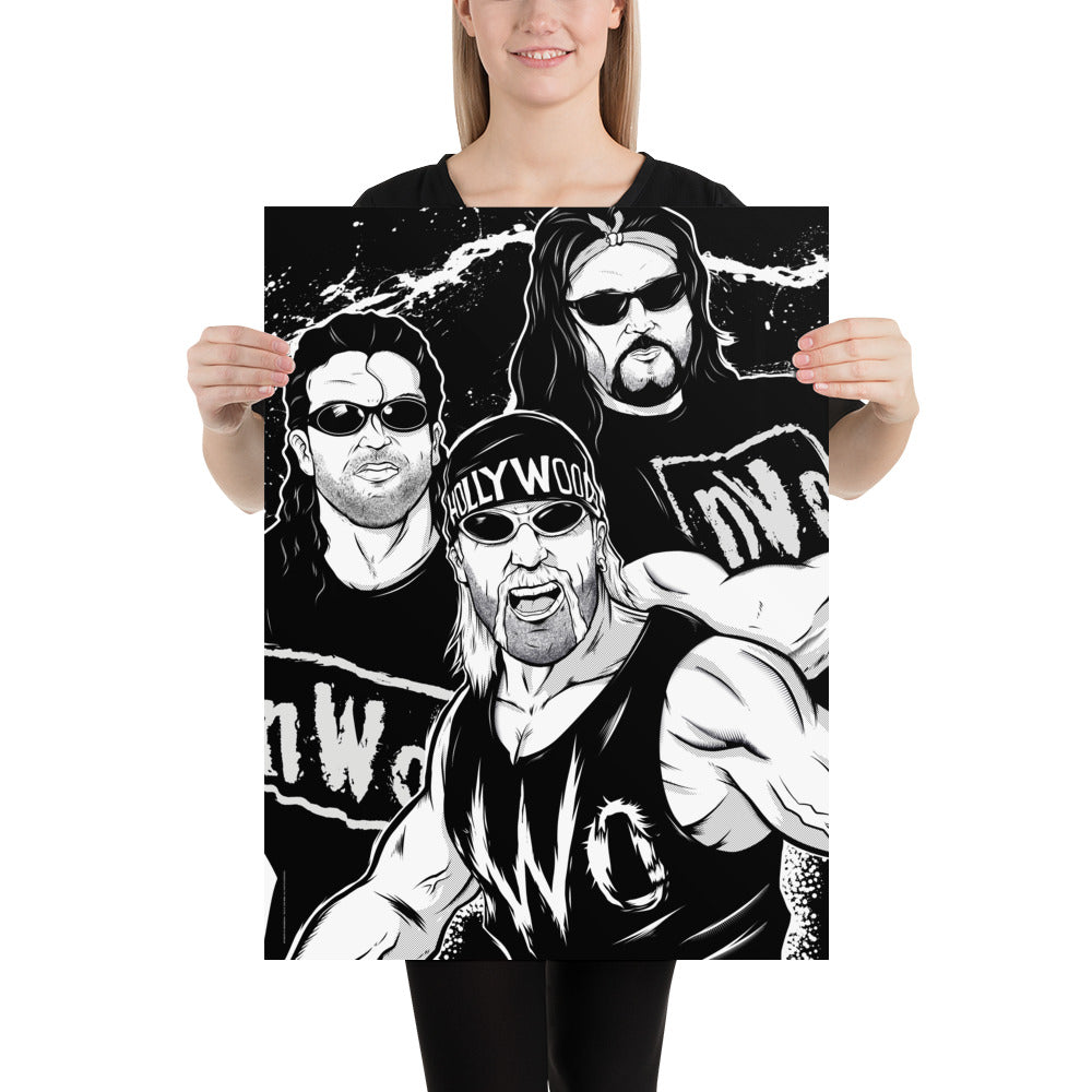 nWo 18x24 Giclée Print