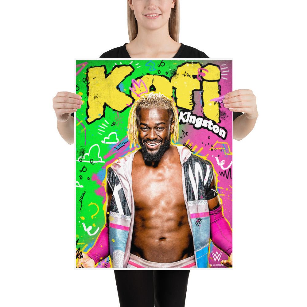 Kofi Kingston 18x24 Poster