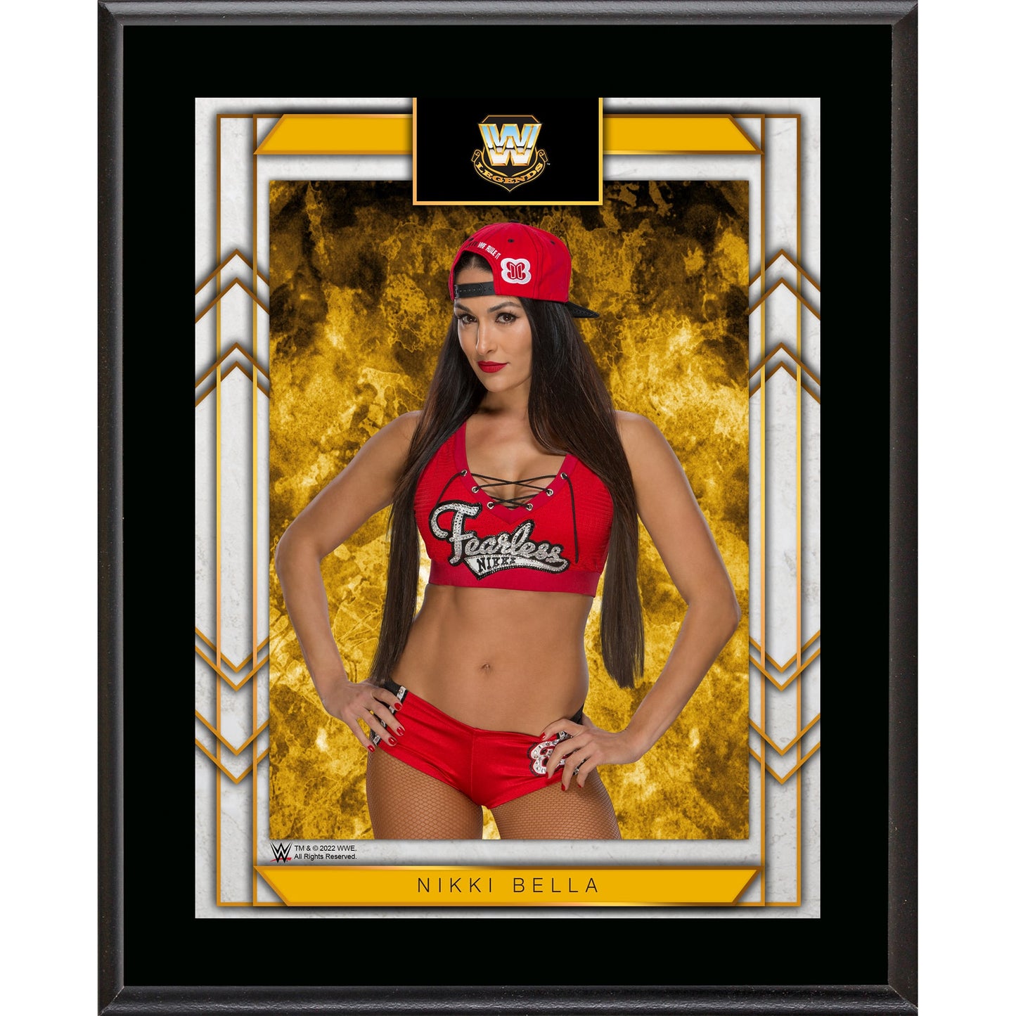 Nikki Bella 10.5" x 13" Sublimated Plaque