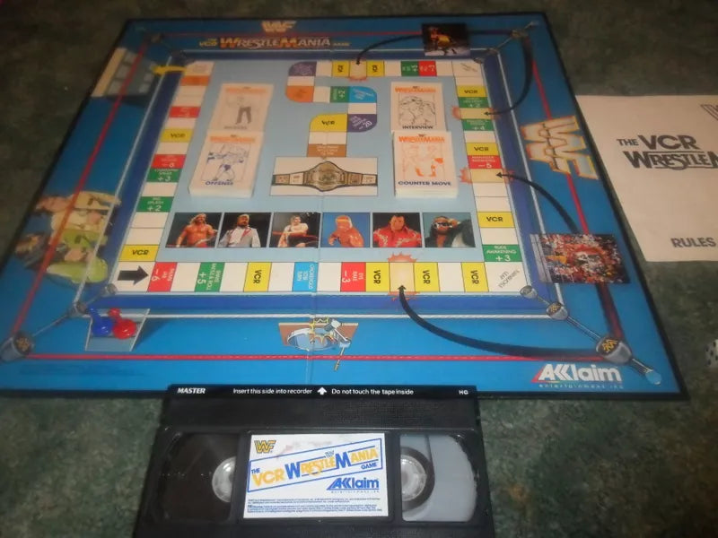 WWF WrestleMania VCR Game PWcatalog