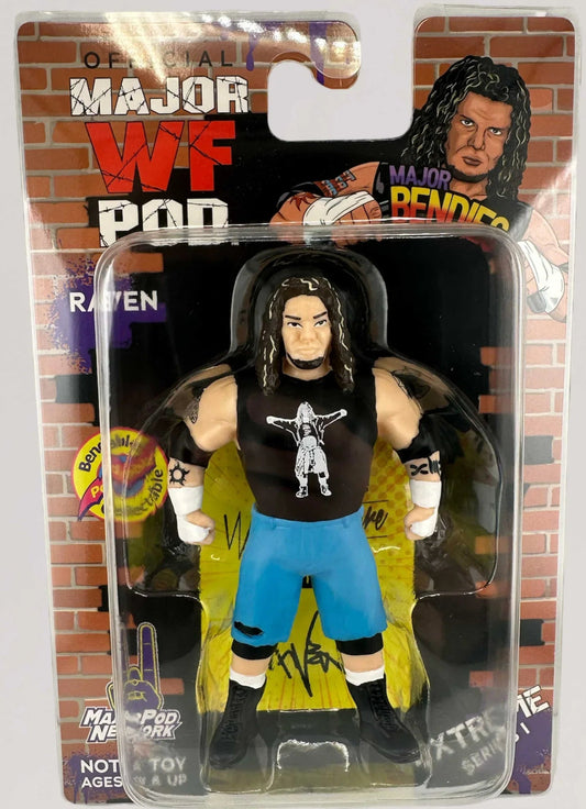 Major Wrestling Figure Podcast Major Bendies Extreme Series 1 Raven Action & Toy Figures PWcatalog