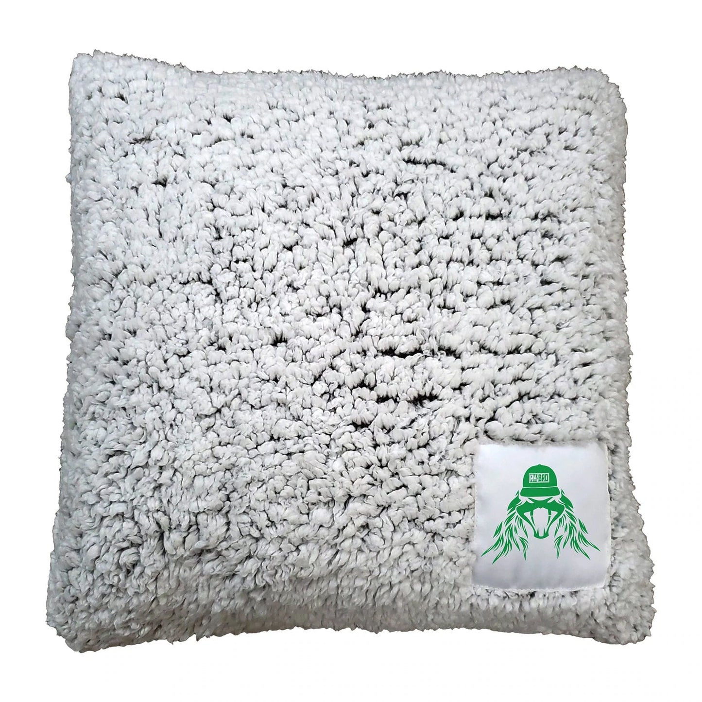 RK-BRO 16'' x 16'' Sherpa Throw Pillow