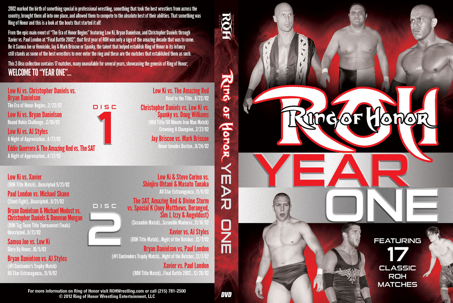 Ring of Honor: Year One (2 Disc Set)