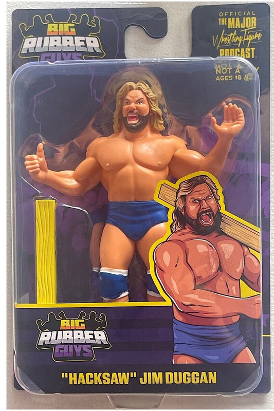 Big Rubber Guys Hacksaw Jim Duggan Series 6 Action & Toy Figures PWcatalog
