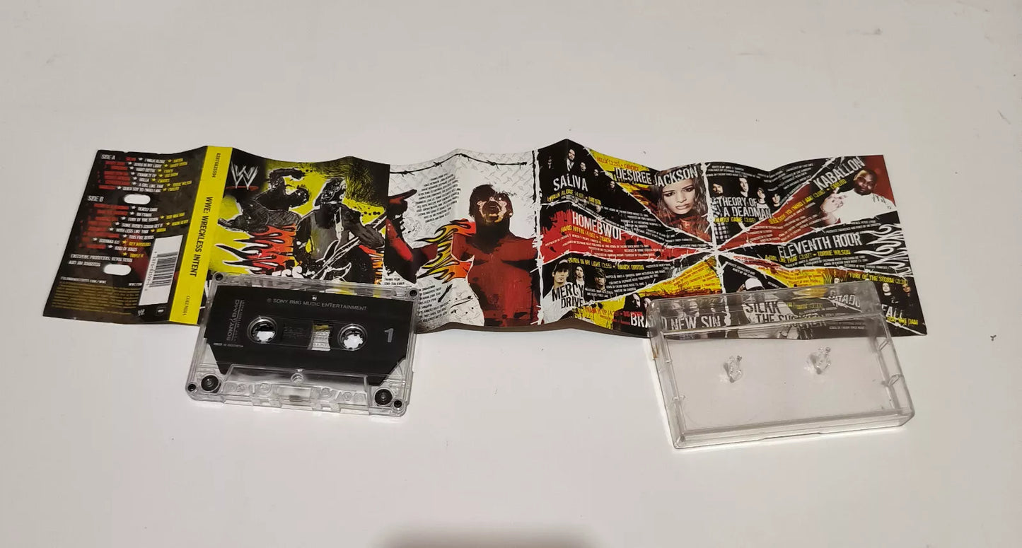 WWE Wreckless Intent 2006 Cassette Music CDs PWcatalog