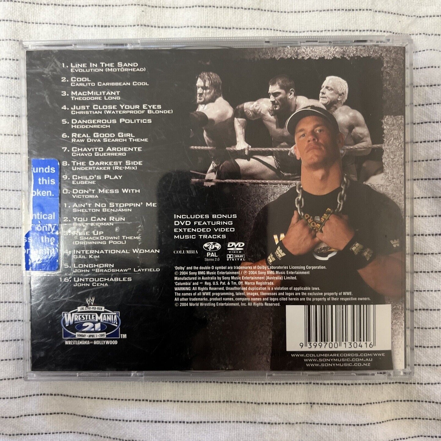WWE Theme Addict The Music, Vol. 6 2004 Music CDs PWcatalog