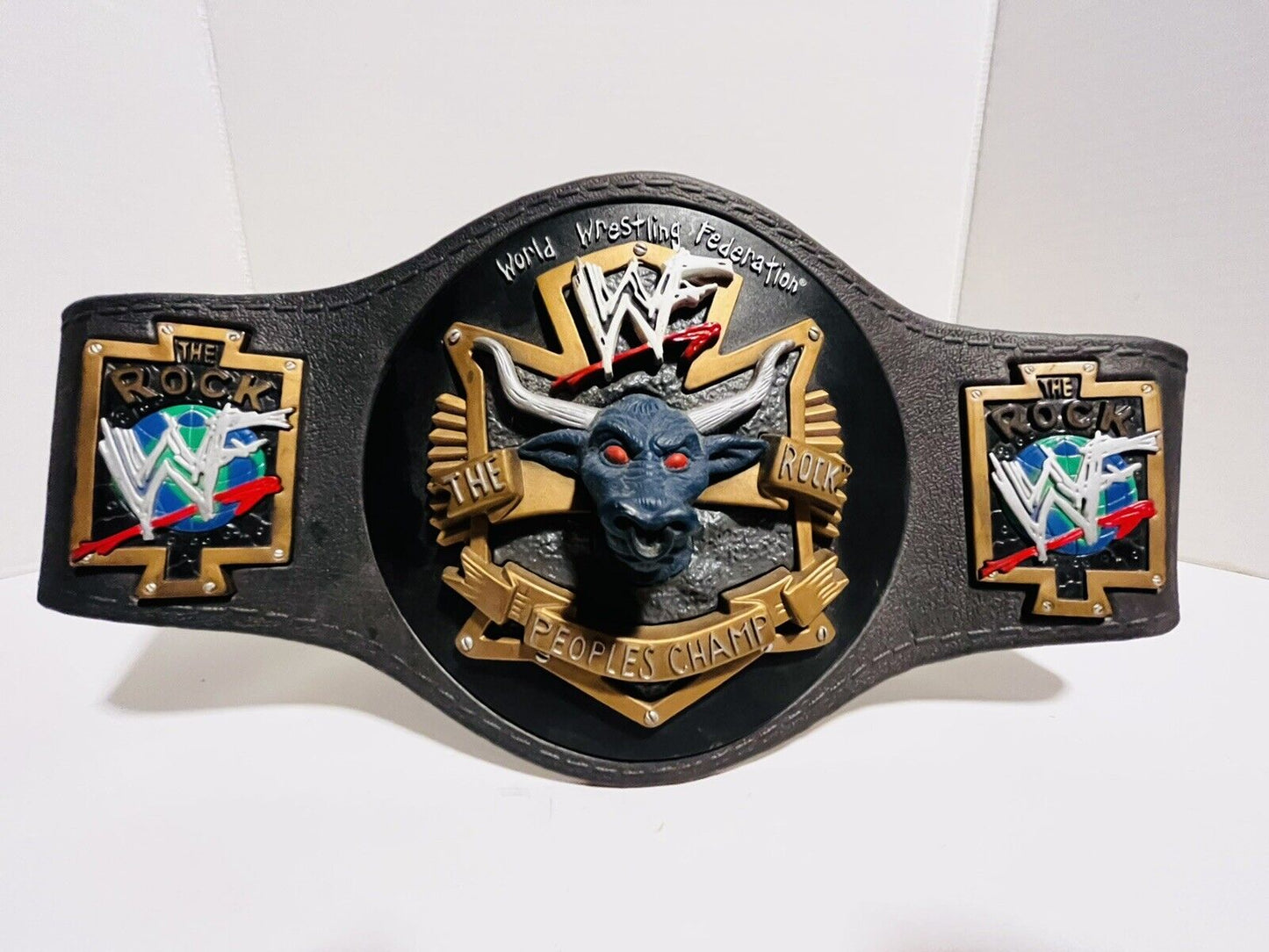 2000 Smackdown brahma bull the rock by Jakks Pacific PWcatalog