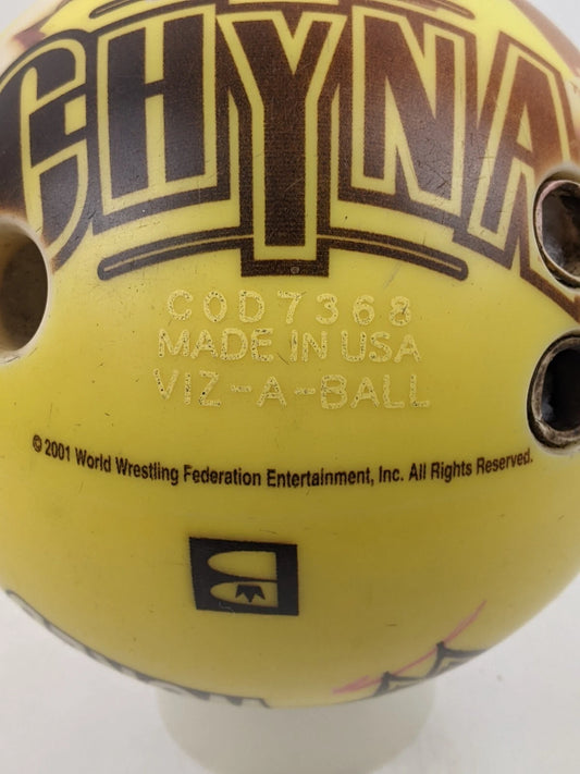 Chyna Bowling Ball WWF Viz-A-Ball 2001 Pwcatalog