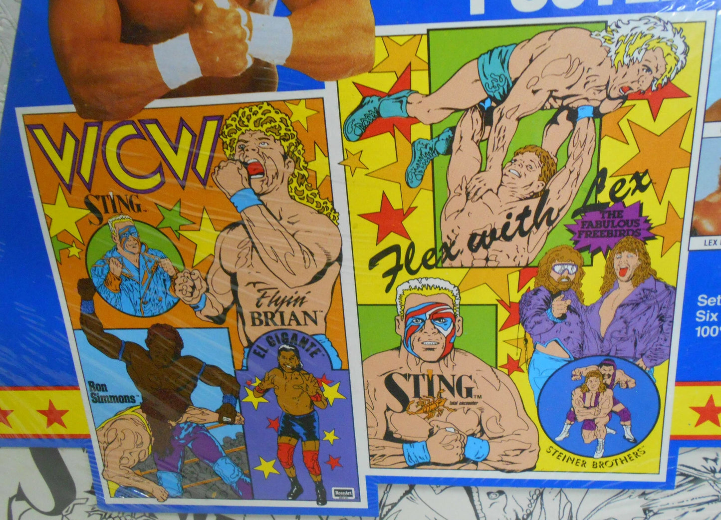 WCW Rose Art Poster & Pen Set PWcatalog