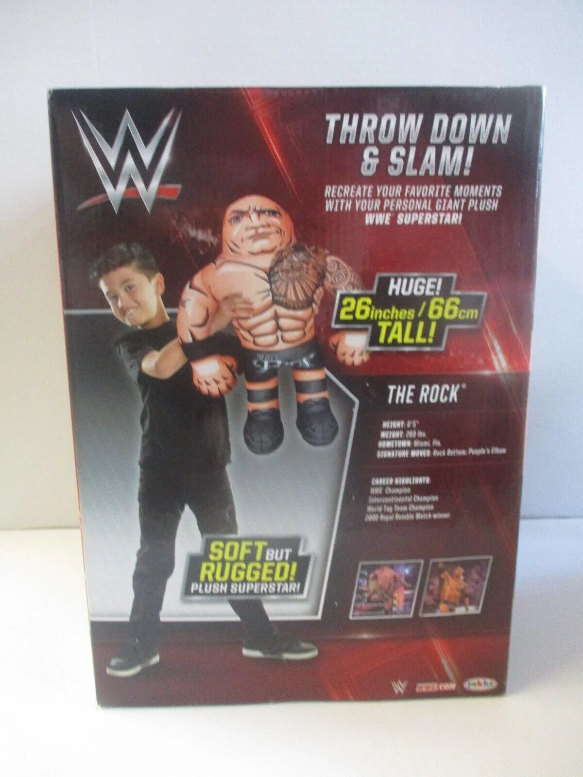 2016 WWE Jakks Pacific The Rock Superstar Buddy Action & Toy Figures PWcatalog