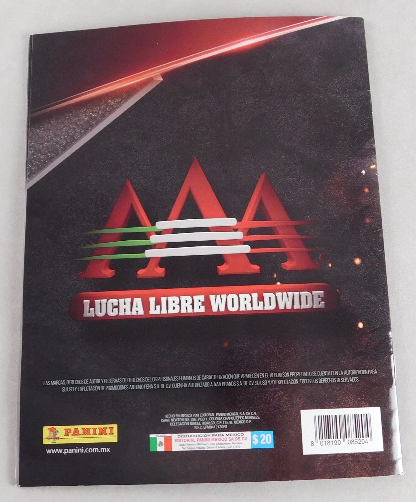 AAA 25 Aniversario Stickers Album 2017 From Mexico Stickers Album PW Catalog