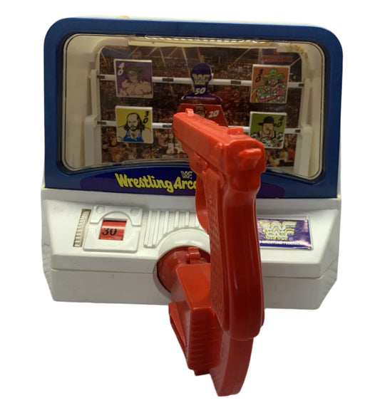 WWF Superstars Wrestling Arcade Game by Helm Toy 1991 PWcatalog