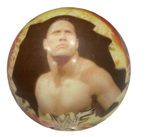 The Rock Bowling Ball WWF Viz-A-Ball 2001 Pwcatalog