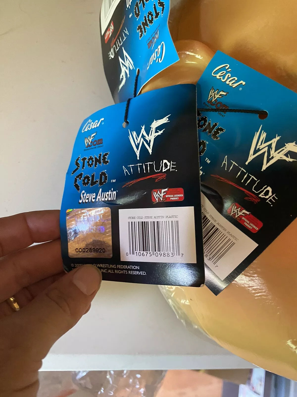 WWF Steve Austin Mask by Cesar 1999 PWcatalog