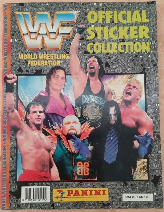 WWF Stickers Album 1995 Stickers Album PW Catalog