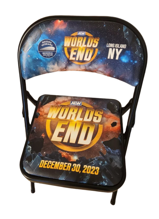 AEW Worlds End 2023 Event Chair Chairs PWcatalog