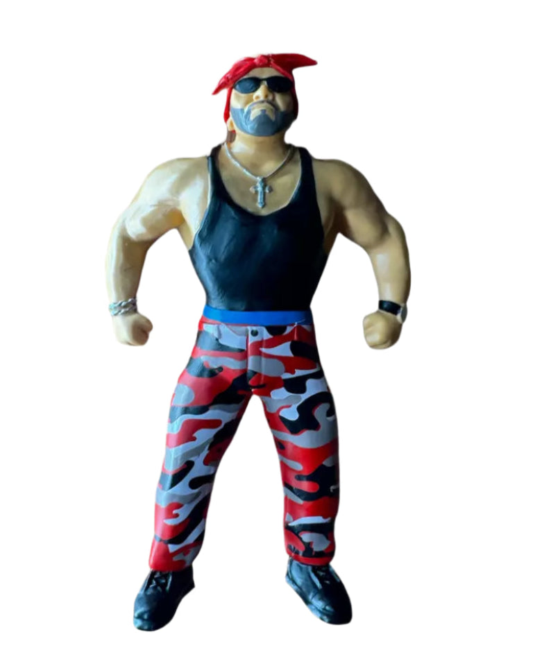 Major Wrestling Figure Podcast Major Bendies Series 5 Konnan Action & Toy Figures PWcatalog