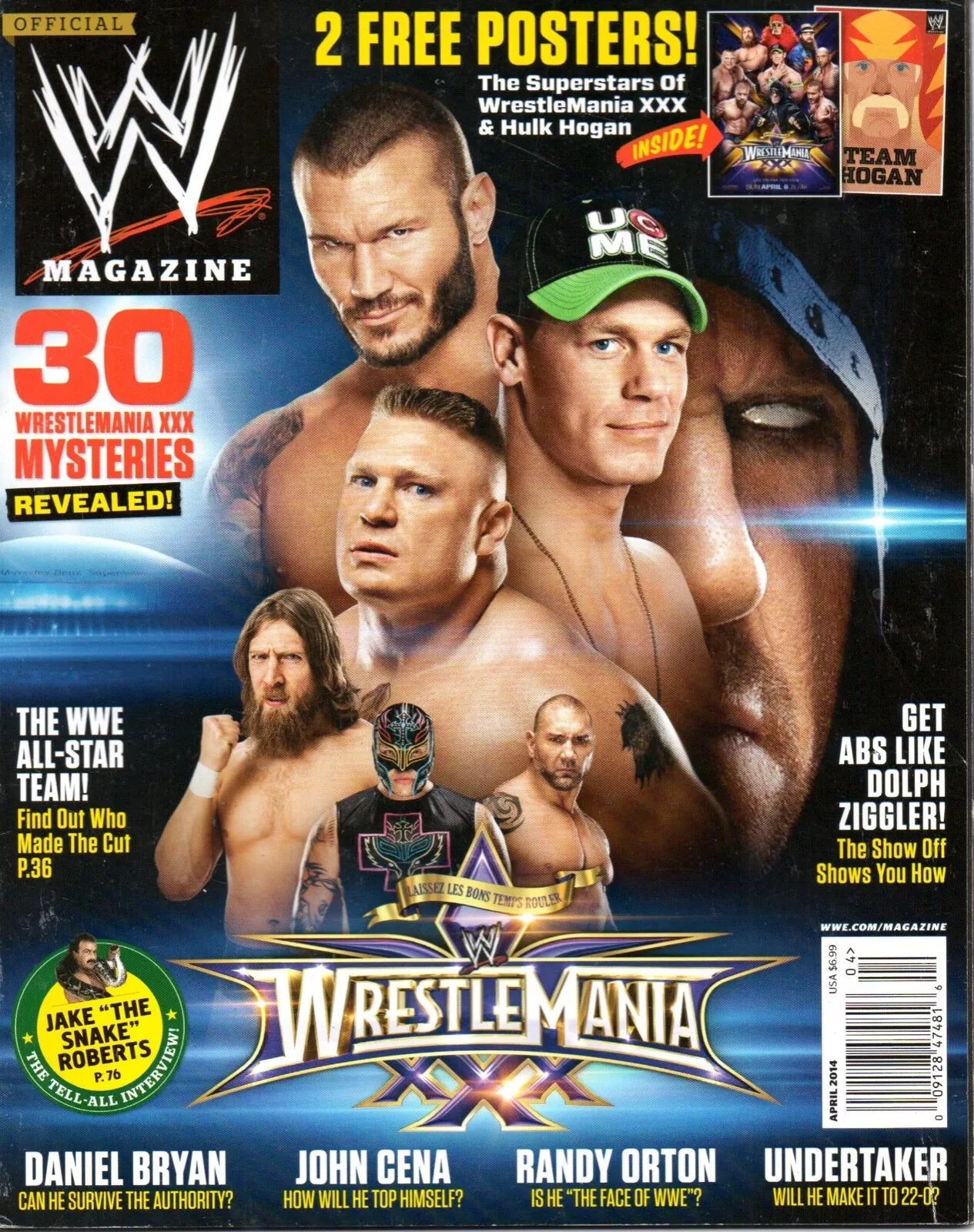 WWE Magazine April 2014 Magazine PWcatalog