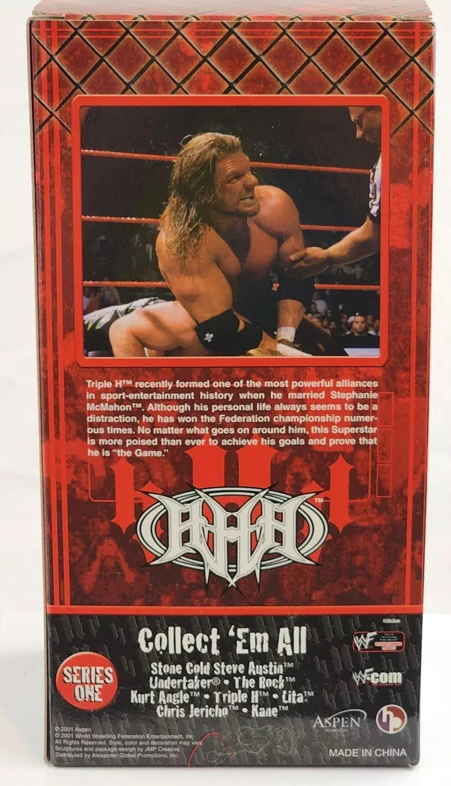 WWF Aspen Rumble Heads: Bobble Heads with Attitude! 1 Triple H Action & Toy Figures PWcatalog