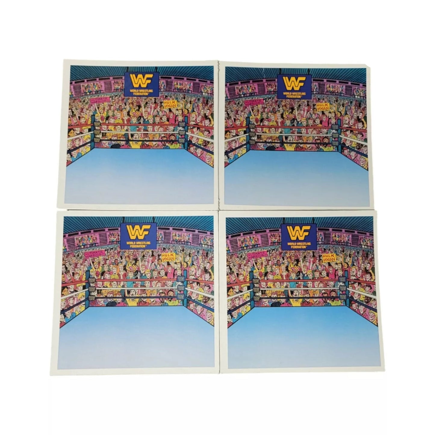WWF Wrestling Game 1991 By Colorforms PWcatalog