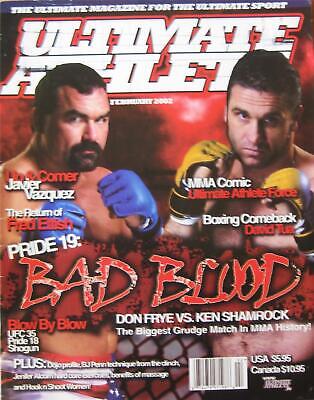 Ultimate Athlete Magazine February 2002 Magazine PWcatalog