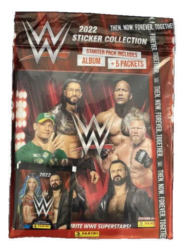 WWE Sticker Collection Album 2022 Stickers Album PW Catalog