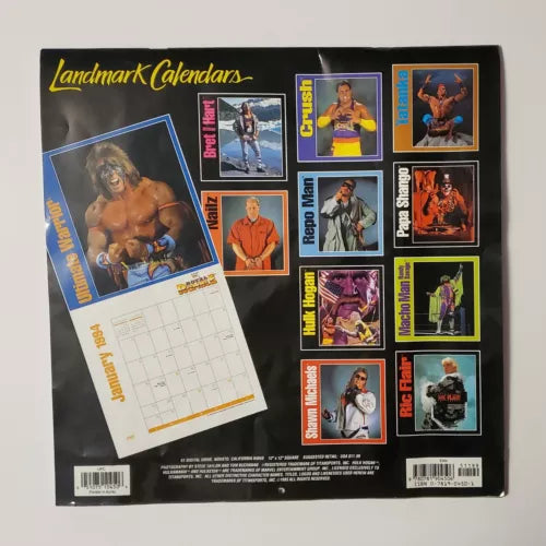 1994 WWF Calendar Undertaker Pwcatalog