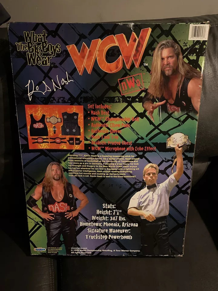 WCW Kevin Nash action set 1998 (Black) PWcatalog
