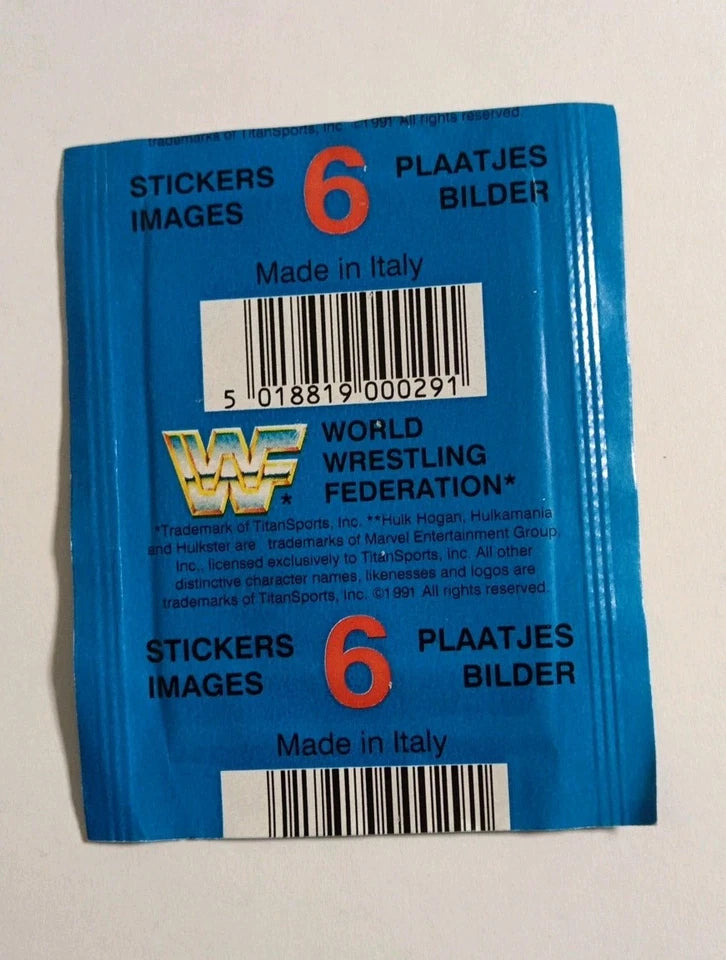 WWF Superstars Stickers Album Series 2 1991 Stickers Album PW Catalog