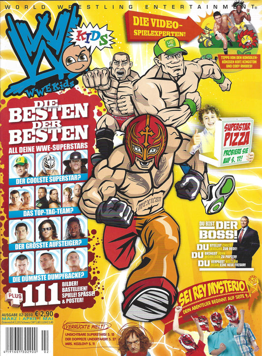 WWE Kids #4 March/April/May 2010 from Germany
