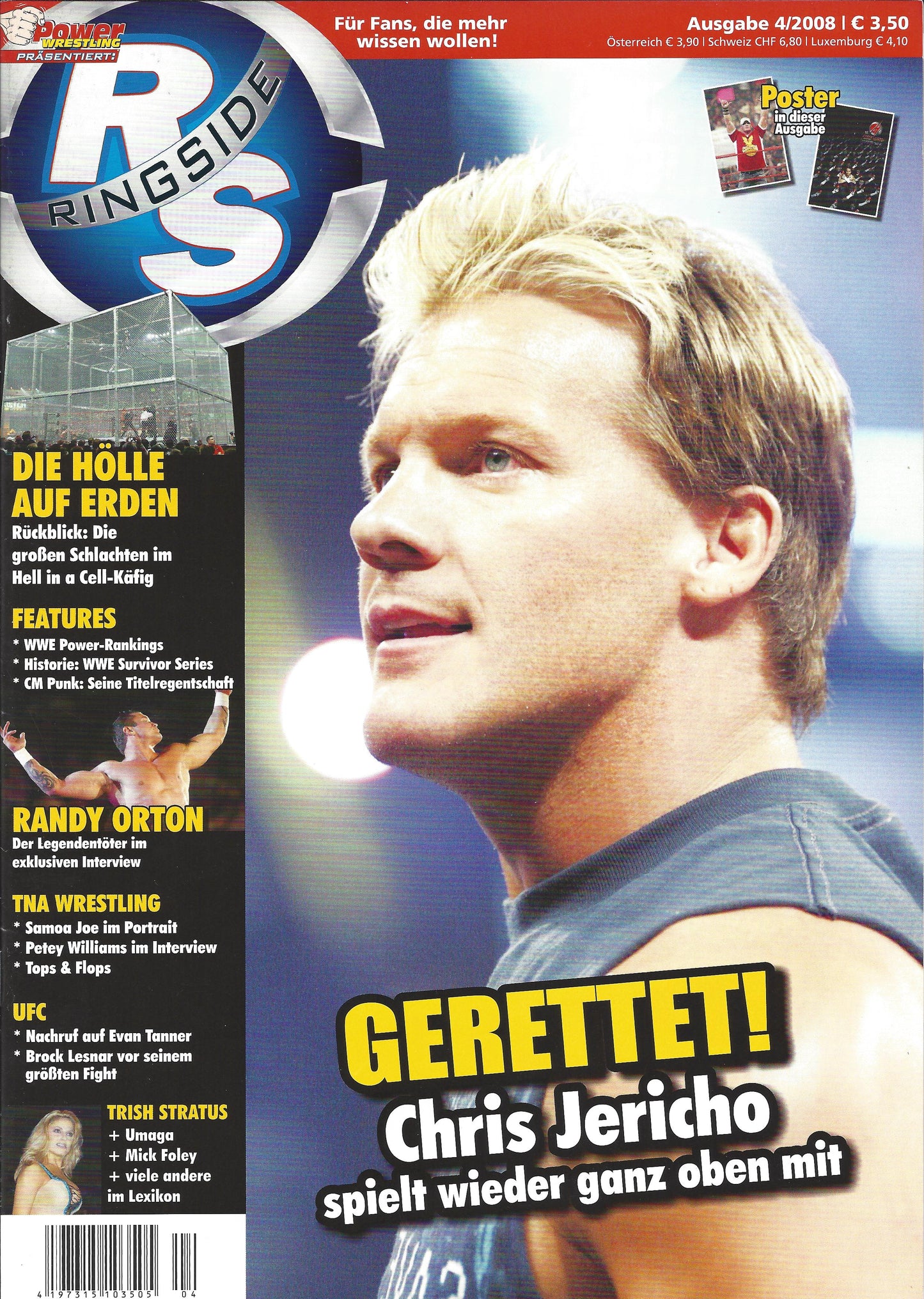 Ringside by Power Wrestling April 2008 Magazine PWcatalog