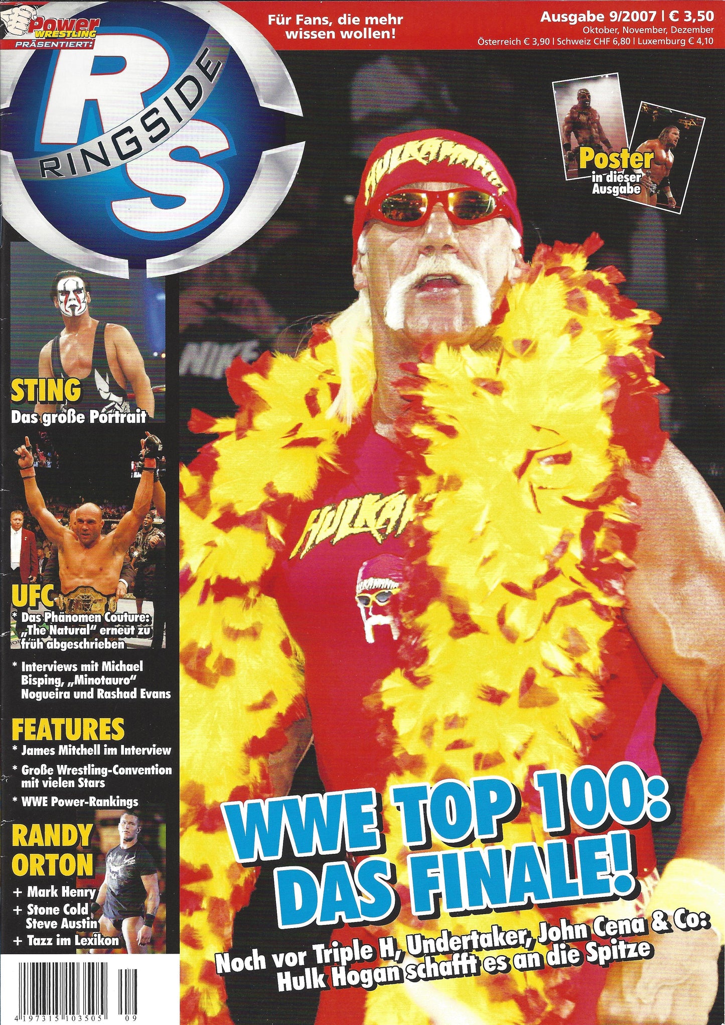 Ringside by Power Wrestling September 2007 Magazine PWcatalog