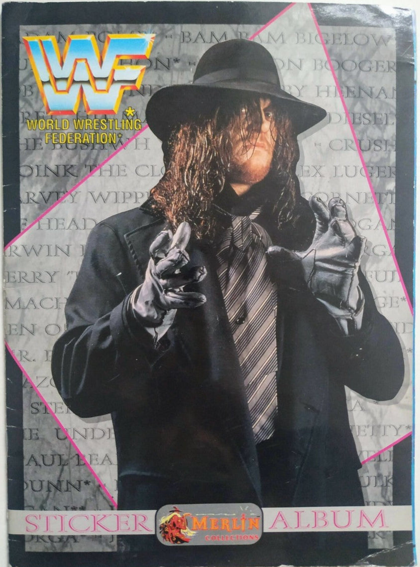 WWF Stickers Album 1993 Stickers Album PW Catalog