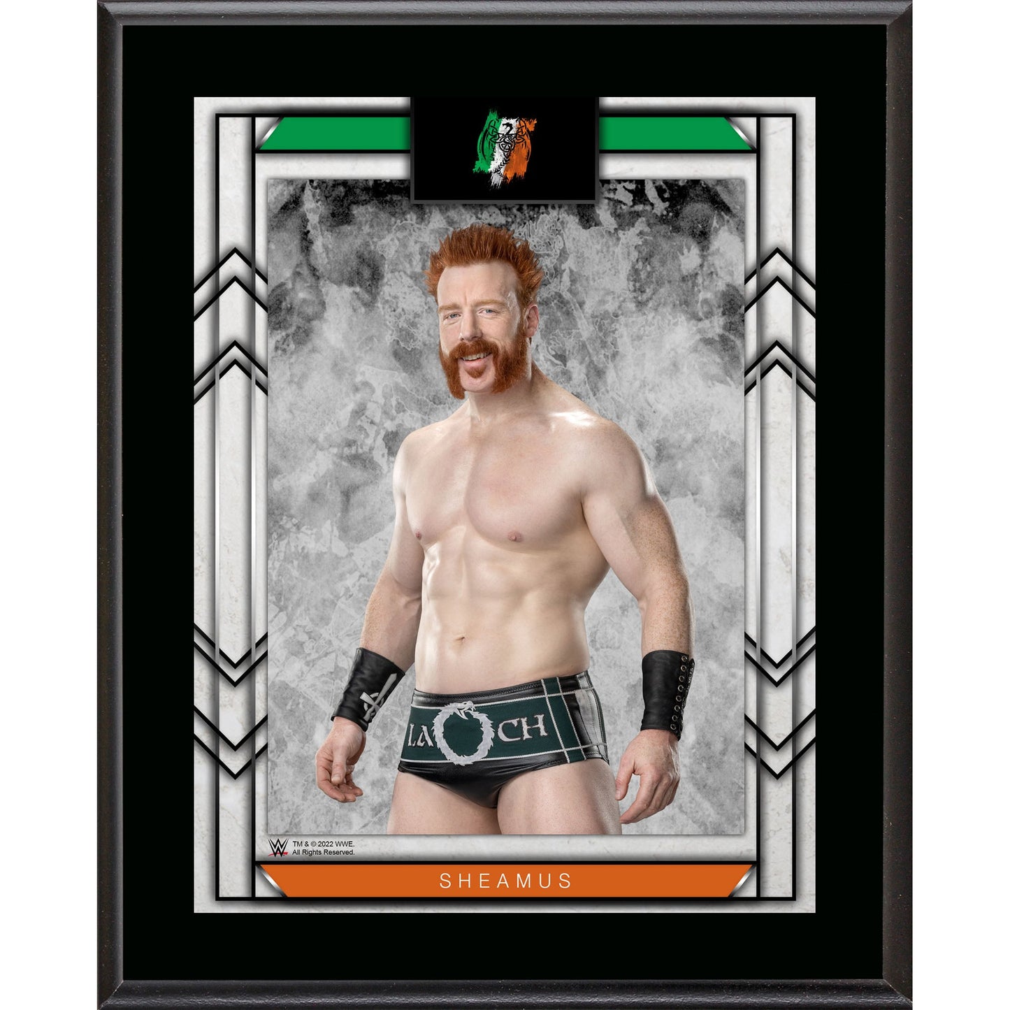 Sheamus 10.5" x 13" Sublimated Plaque