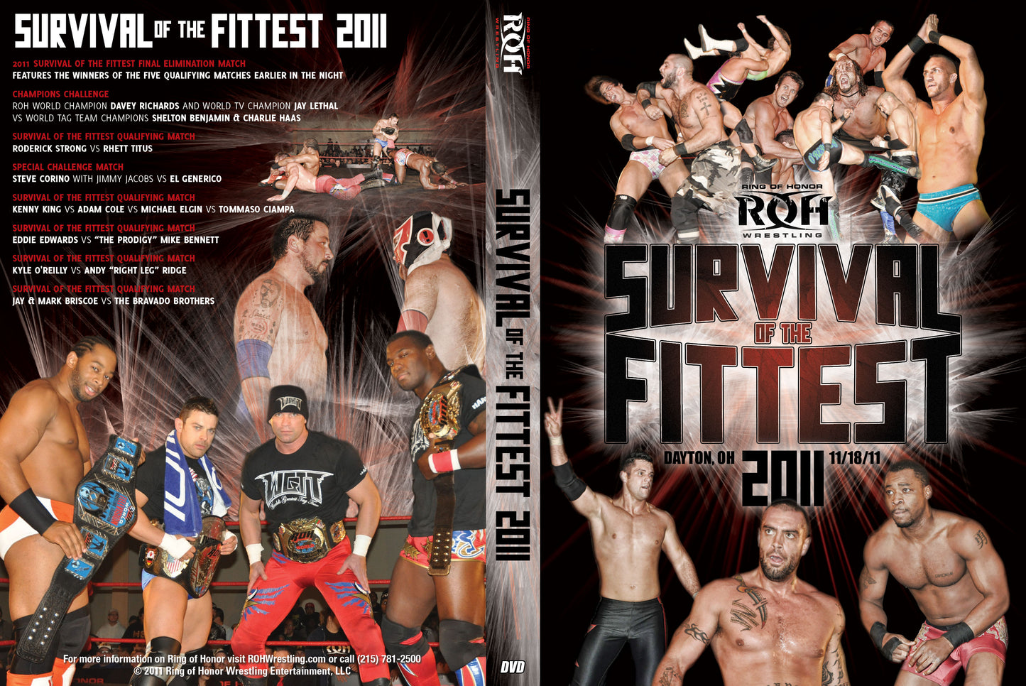 Survival of the Fittest 2011- Dayton, OH 11/18/11(DVD)