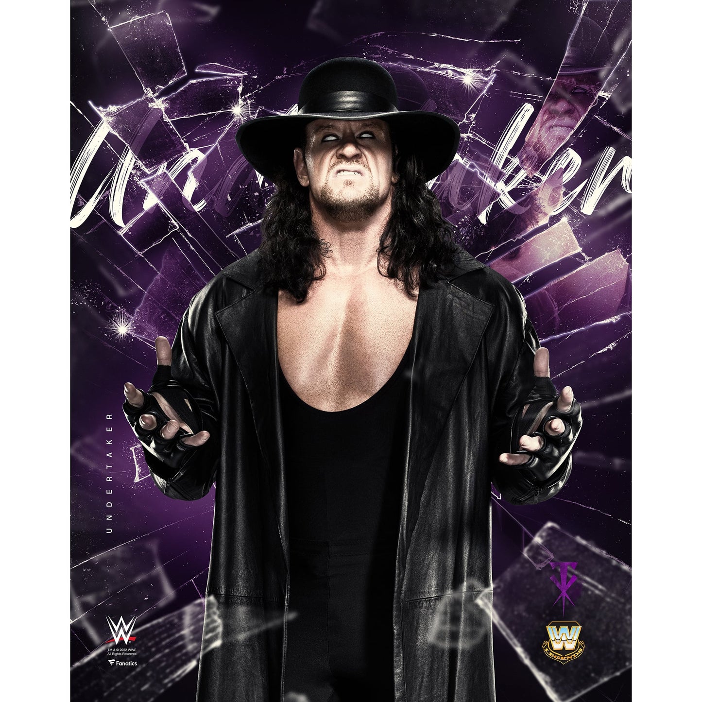 The Undertaker Unsigned 16" x 20" Shattered Photograph