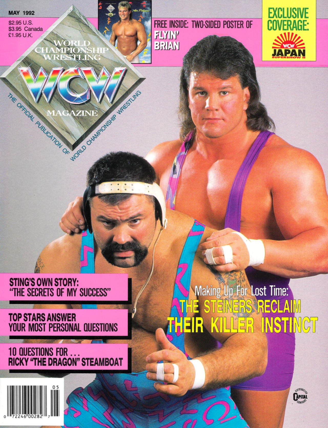 WCW Magazine May 1992 Magazine PWcatalog