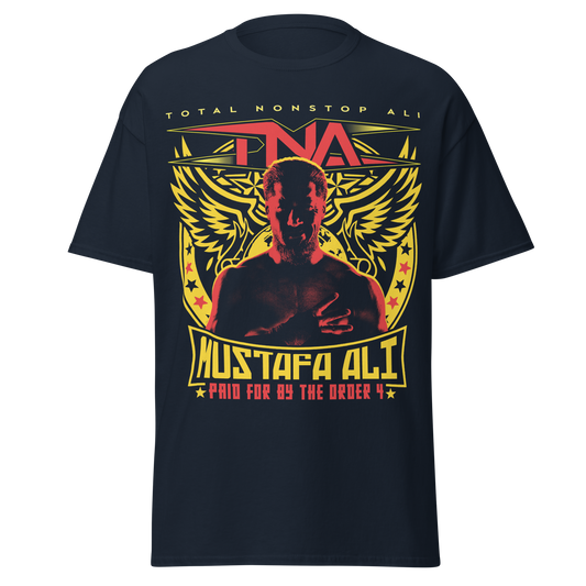 Mustafa Ali "Total Nonstop Ali" T-Shirt T-Shirt PW Catalog