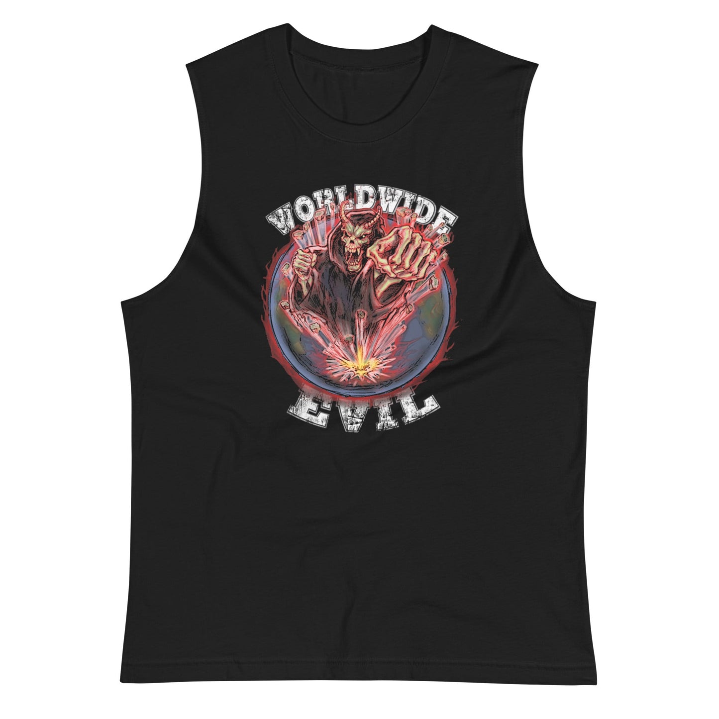 Undertaker "Worldwide Evil" Muscle Shirt