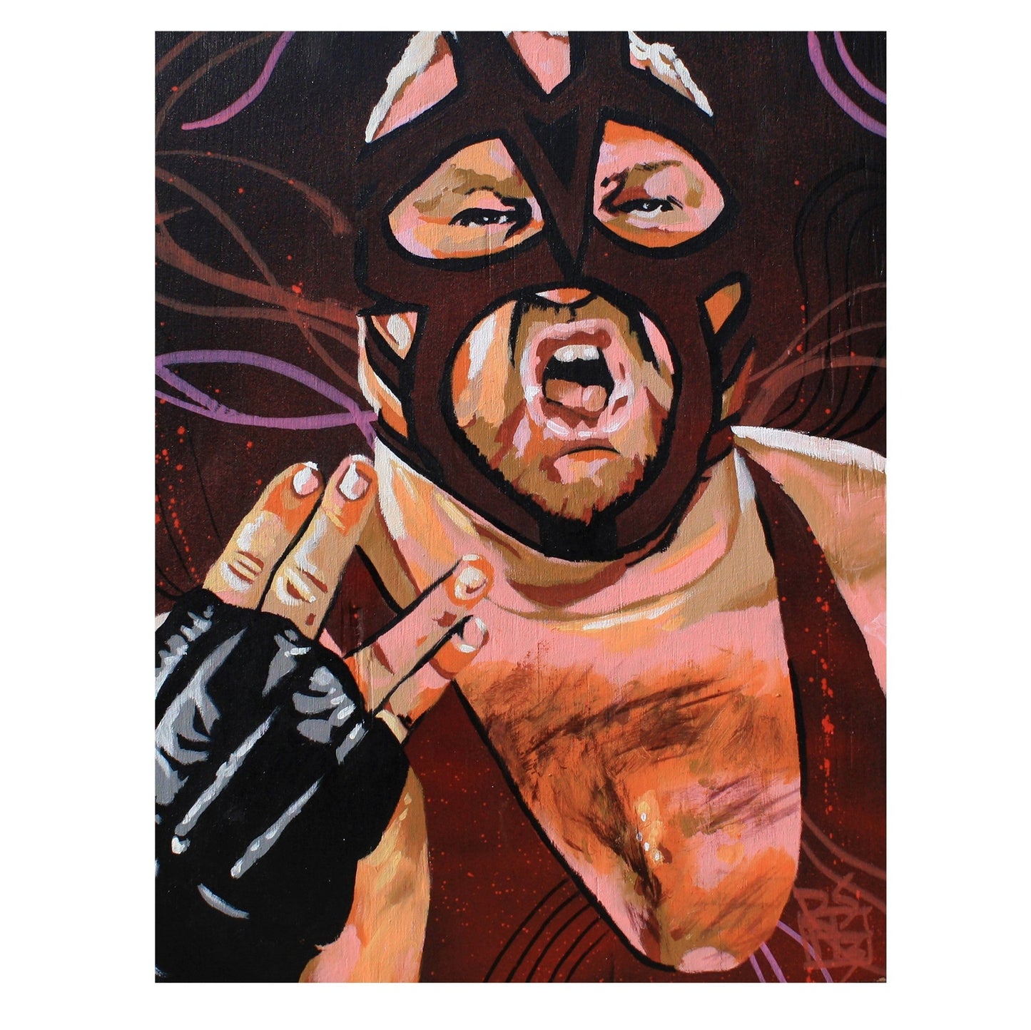 Vader Rob Schamberger Art Print
