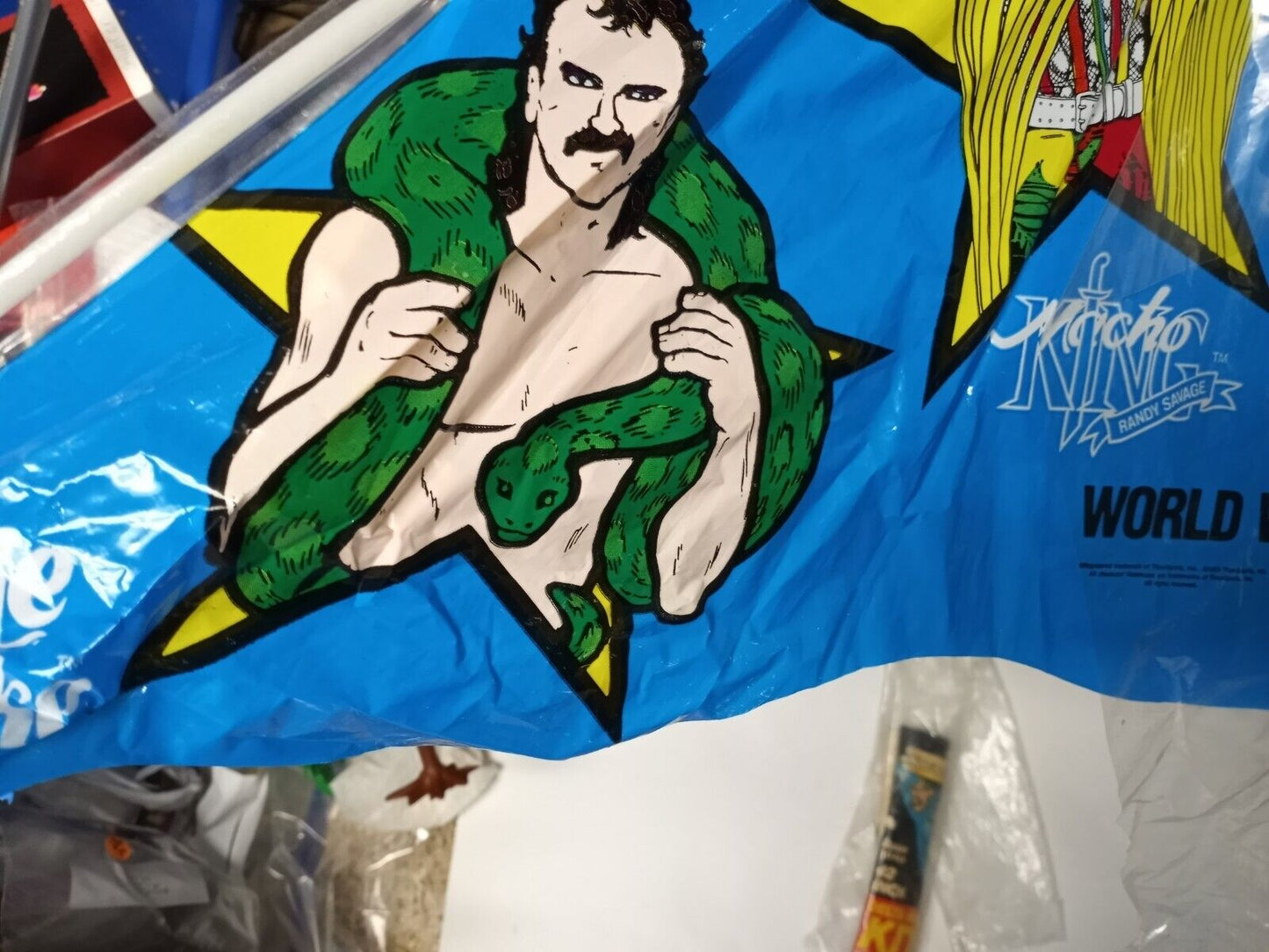 VTG Spectra Star WWF Superstars Kite 1990 PWcatalog